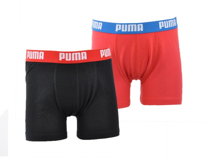 Panda Automatisch Kluisje Puma - Boys Basic Boxer 2 Pack - 2 pack kids ondergoed | Avantisport.com